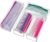 FEMELI Food Bag Storage Organizer, Acrylic Kitchen Drawer Baggie Box, Compatible with Gallon, Slider Quart, Freezer, Sandwich, Snack, Variety Size Bags, 4 separate Pack(Clear)