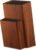ENOKING Universal Knife Block without Knives, Acacia Wood Knife Holder/Knife Organizer with Removable Plastic Bristles for Kitchen Counter Knife Storage Rack