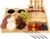 eleganlife Charcuterie Boards Set with Knives, Bamboo Cheese Board Large, Charcuterie Platters with Compartments, Serving Boards Gifts for Wedding, Birthday and Housewarming Party