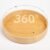 10in Bamboo Lazy Susan Turntable Organizer – Rotating Spinning Storage for Tabletop, Countertop, Cabinet, Pantry, Kitchen | Can Rack, Spice Rack, Jars & Canisters Holder