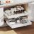 Pull out Cabinet Organizer,Extendable (12″-20″) Heavy-Duty Pull-Out Drawers – Secured with Nano Adhesive Tape, Ideal for Cookware Storage, for Kitchen Base Cabinets (21″ Dx12-20″ W(1 Pack))