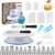 Cake Decorating Tools Supplies Kit – 82Pcs Baking Accessories with Turntable Stand Leveler 12 Piping Tips 52 Bags Icing Comb Scrapers Spatulas Cupcake Cookie Frosting Fondant Bakery Set for Beginners