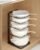 Pots and Pans Organizer under Cabinet, 5 Adjustable Tiers Heavy-Duty Pan Pot Organizer with 16.5″ Height, Holds 55 LB – Cast Iron Skillets, Griddles, Shallow Cookware