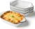 34oz Small Ceramic Casserole Dishes Set Of 4 – 1000ml Rectangular Lasagne Dish With Handles, Suitable For Ovens And Microwaves, Compact Size Ideal For Gratins, Pasta Dishes, Tiramisu And Baked Goods