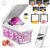 Vegetable Chopper: 10 in 1 Food Chopper – Onion Vegetable Slicer Cutter Dicer, Veggie Cutter with Container, 7 Blades, Kitchen Gadgets for Carrot Salad Garlic Potato Slicer