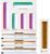 Calmbee 9 in 1 Bamboo Storage Bag Organizer for Kitchen Drawer – Plastic Wrap Dispenser with Cutter & Foil Organizer, Wooden Baggie Organizer for Sandwich, Snack, Gallon, Quart Sizes, White