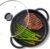 Jean-Patrique The Whatever Pan Cast Aluminum Griddle Pan for Stove Top – Lighter than Cast Iron Skillet Pancake Griddle with Lid – Nonstick Stove Top Grill 10.6″ Diameter