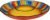 Sierra 13.5″ Chip & Dip Platter – Great for Parties, Game Day, and Appetizers – Colorful Multicolor Ceramic Snack Server