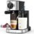 Espresso Machine 20 Bar, Super Compact Espresso Maker Stainless Steel with Touch Screen, Professional Coffee Machine, Automatic Milk Frother for Cappuccino