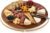 16″ Acacia Wood Turntable Organizer | Lazy Susan for Table Top, Cabinet or Pantry | Wooden Rotating Tray for Kitchen Countertop, Durable, Easy to Clean, No Assembly Needed