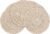 Floroom 15 Inch Round Braided Placemats Set of 6, Washable Heat Resistant Cotton Polyester Circle Place Mats for Kitchen Dining Table – Canvas Beige