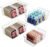 iSPECLE Freezer Organizer Bins – 4 Pack Upright Freezer Baskets for 17/21 Cu.Ft Stand Up Freezer, Wire Storage for Reach-In Freezer, Slide-Out Access, Prevents Items Falling, 2 Large 2 Medium, White