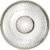 Silver Stainless Steel Round Chip & Dip Tray – (13.75″) 1 Piece – Elegant Serving Dish for Parties and Events