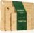 Bamboo Cutting Board Set of 3 – Durable Bamboo Cutting Boards with Deep Juice Grooves & Built-in Handles & Hanging Holes, Reversible Wooden Cutting Boards for Kitchen, Meat, Vegetables