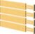 Bamboo Drawer Dividers, Adjustable Kitchen Drawer Organizer for Clothes,17-22″ Expandable Drawer Organization Separators for Bedroom,Bathroom,Dresser and Office,4-Pack