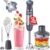 Mueller Multistick 5-in-1 Immersion Blender Handheld,12 Speed Hand Mixer-Turbo Boost,Heaviest Duty Copper Motor,Titanium reinforced Blades Hand Blender,Milk Frother Wand,Whisk,Beaker,Chopper,Grey