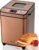 Rosewill 25-in-1 Automatic Bread Maker Machine with 3 Loaf Size up to 2 Lb, 700W High Power Dual Heater Bread Maker with BPA-free Nonstick Coating Pan, Max 15 Hours Delay Timer, Low Noise – Cinnamon