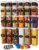 Airtight Food Storage Container Set – 24 Piece, Kitchen & Pantry Organization, BPA-Free, Plastic Canisters with Durable Lids Ideal for Cereal, Flour & Sugar – Labels, Marker & Spoon Set