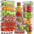 40 PCS Food Storage Containers with Lids Airtight (20 Containers & 20 Lids), 100% Leakproof Meal Prep Container Set for Kitchen Storage, BPA-free, PVC-free Reusable Plastic, Microwave/Dishwasher Safe