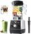 Aeitto Blenders for Kitchen 1800W Professional Countertop Blender, 68Oz Large Capacity Smoothie Blender with 3 Programs & 7 Speeds for Smoothies, Ice Crush, Frozen Drinks, Black