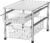 Simple Houseware Stackable 2 Tier Sliding Basket Organizer Drawer, Chrome