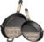 Bakken Cast Iron Skillet Set, 10″ & 12″ Pre-Seasoned Frying Pans with Even Heat Retention, Versatile for Stove, Oven, Grill & Campfire, Easy-Grip Handles, Hand Wash Only, 4.41 lbs & 6.61 lbs