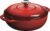 Lodge 3 Quart Enameled Cast Iron Dutch Oven with Lid – Dual Handles – Oven Safe up to 500° F or on Stovetop – Use to Marinate, Cook, Bake, Refrigerate and Serve – Island Spice Red