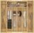 Youpehom Bamboo Utensil Organizer for Kitchen Drawers, Expandable Utensil Tray and Cutlery Silverware Holder,Wood Drawer Dividers with 7 Adjustable Slots