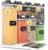 Simply Gourmet Airtight Food Storage Containers with Lids – 7 Piece Assorted Size Kitchen Pantry Organization Set, BPA-Free Clear Plastic, Stackable Containers for Cereal, Flour, Sugar, Rice, Snacks