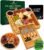 Bamboo Charcuterie Boards Gift Set – Meat and Cheese Tray with Utensils, Fruit Tray, and 2 Sauce Bowls Included – Bamboo Cheese Platter – House Warming Gifts New Home Couples & Family, Wedding Gifts